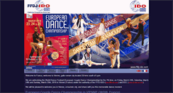 Desktop Screenshot of festival-mondial-danse.com