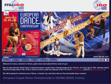 Tablet Screenshot of festival-mondial-danse.com